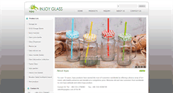 Desktop Screenshot of injoyglass.com